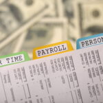 Payroll and tax management, salary distribution, and employee benefits. High quality photo